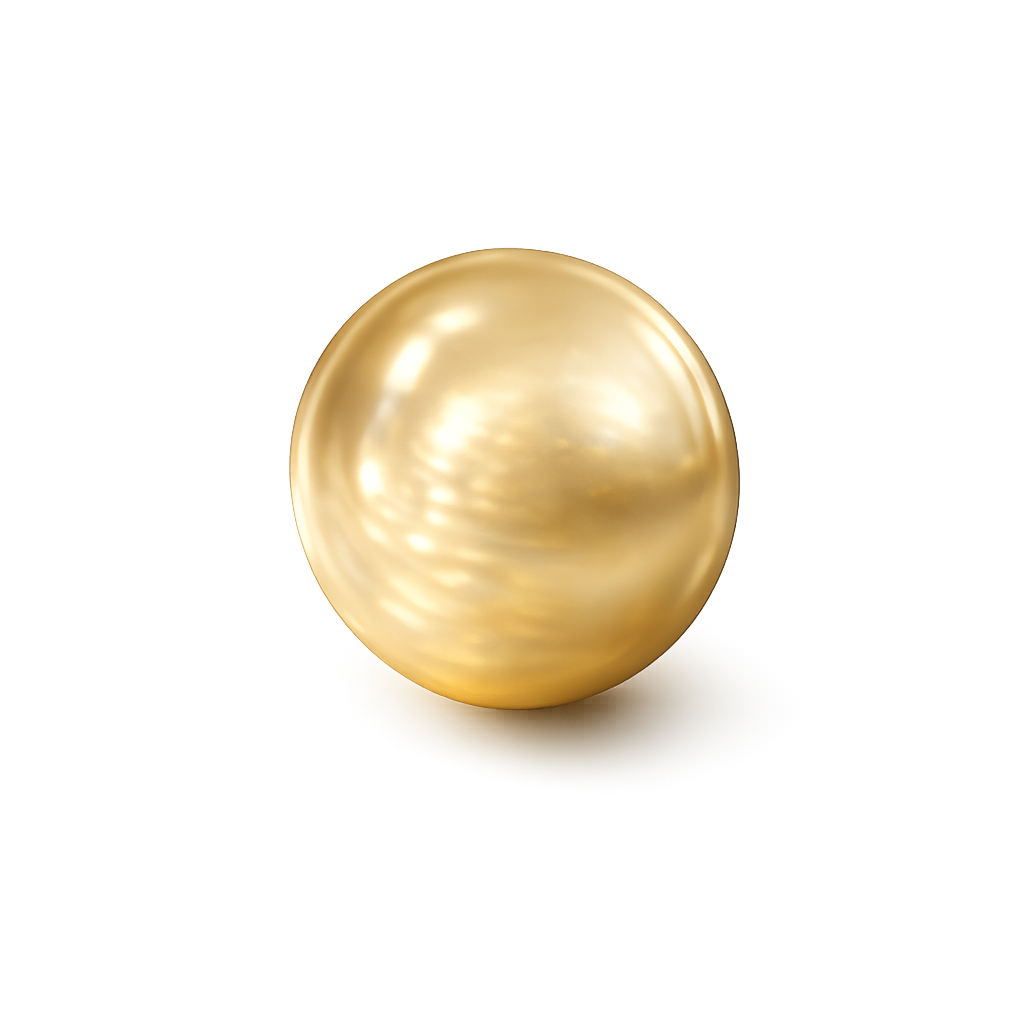 Brilliance Austrian Crystal Pearls 5810, Gold