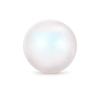 Brilliance Austrian Crystal Pearls 5810, Pearlescent White - The Argus Collection