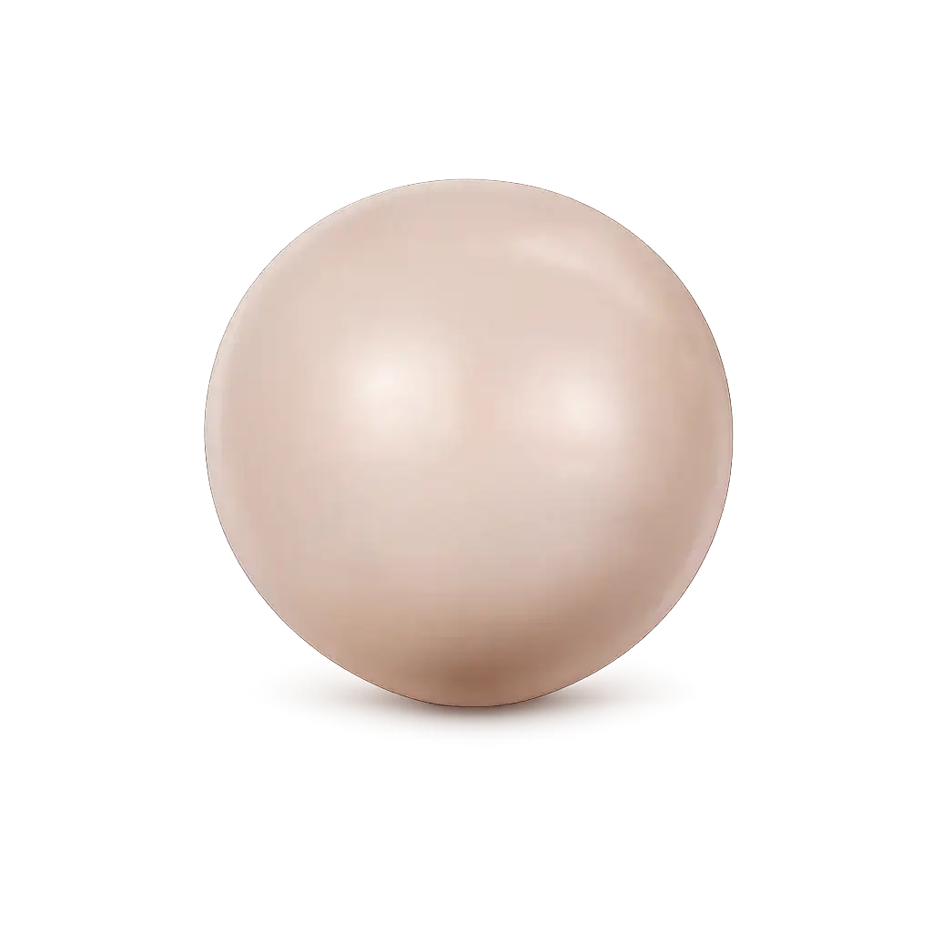 Brilliance Austrian Crystal Pearls 5810, Powder Almond - The Argus Collection