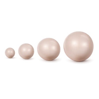 Brilliance Austrian Crystal Pearls 5810, Powder Almond - The Argus Collection