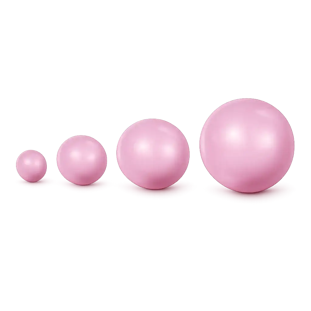 Brilliance Austrian Crystal Pearls 5810, Powder Rose - The Argus Collection