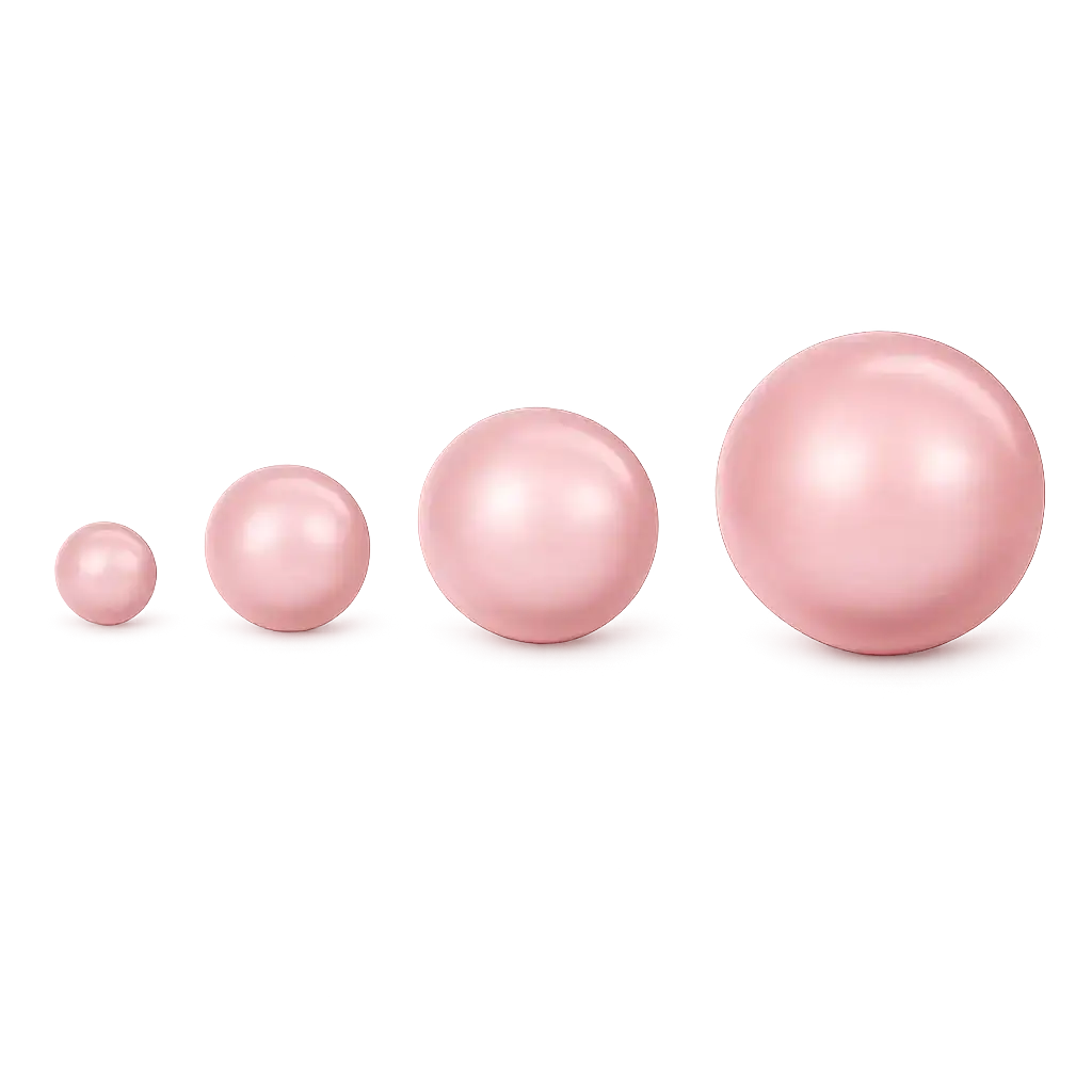 Brilliance Austrian Crystal Pearls 5810, Rose Peach - The Argus Collection