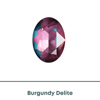 Brilliance Crystal, 4120 (18x13mm) Fancy Stones, Burgundy Delite - The Argus Collection