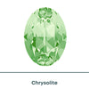 Brilliance Crystal, 4120 (18x13mm) Oval Fancy Stones, Chrysolite - The Argus Collection