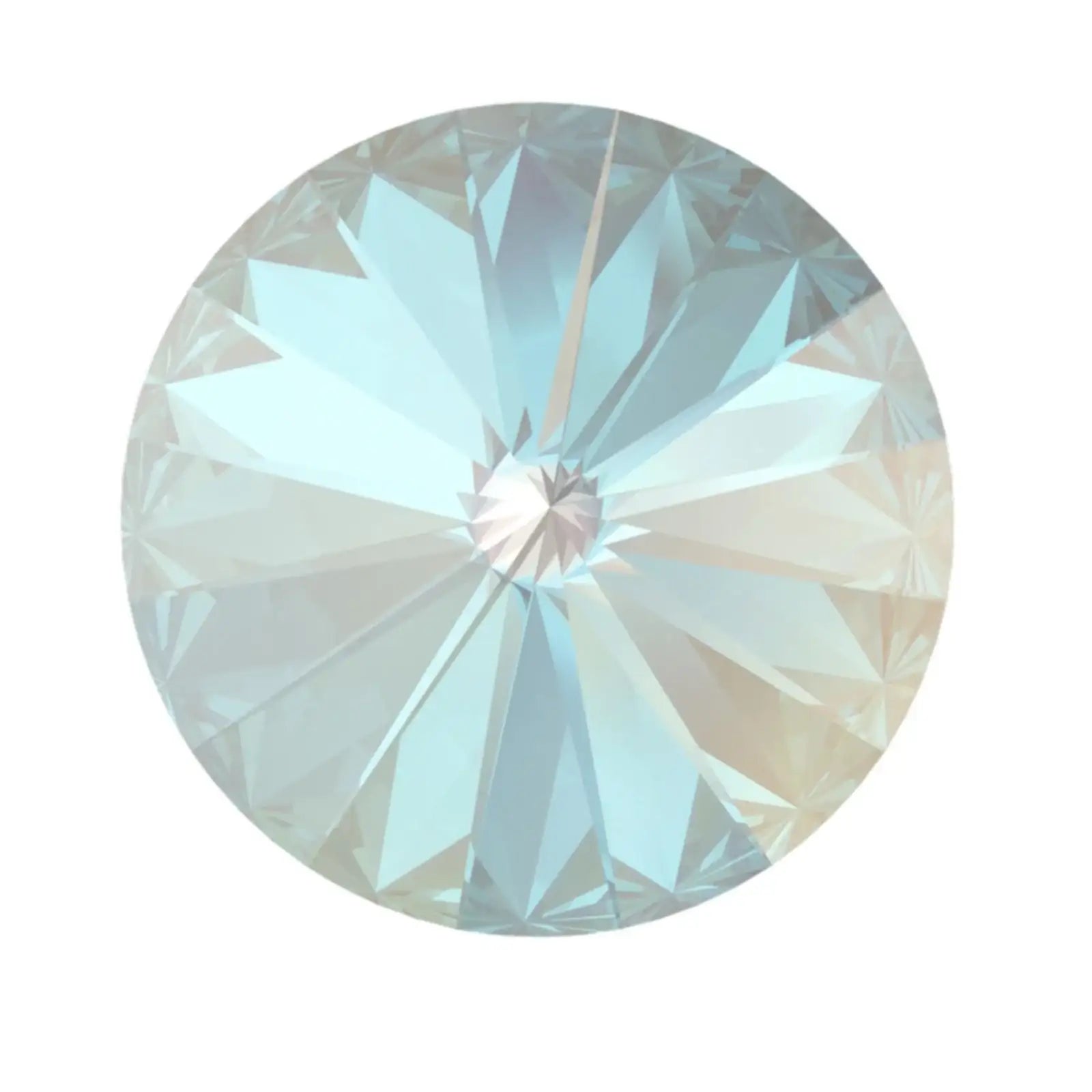 Brilliance Crystal Rivolis, 1122, 12mm, Serena Gray Delite - The Argus Collection