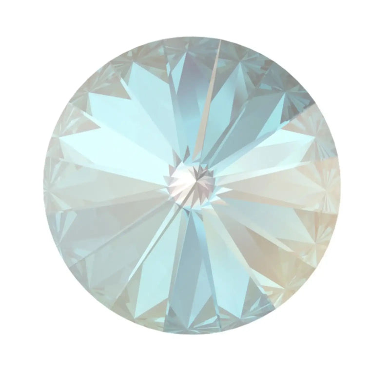 Brilliance Crystal Rivolis, 1122, 12mm, Serena Gray Delite - The Argus Collection