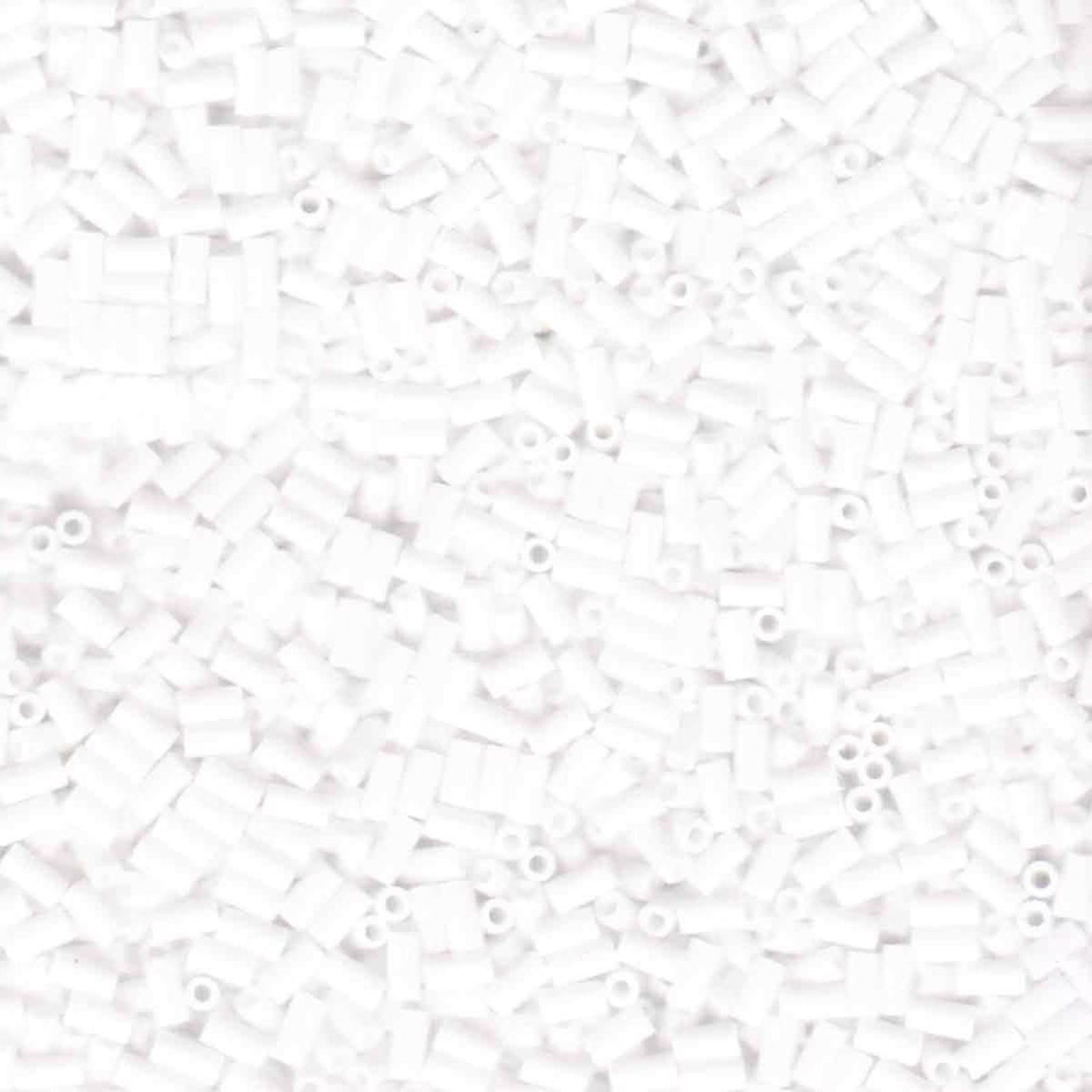 Miyuki Bugles #1 Size, 3mm, BGL1-401F, Matte White, 10g