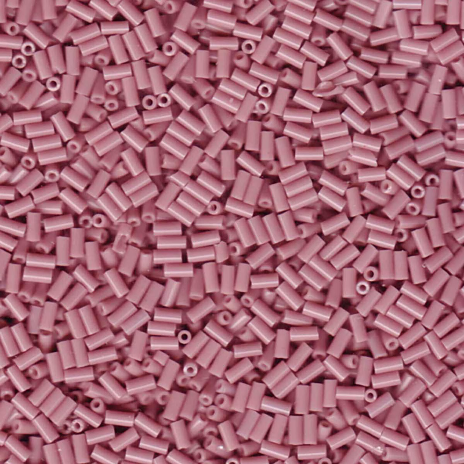 Miyuki Bugles #1 Size, 3mm, BGL1-410, Opaque Mauve, 10g