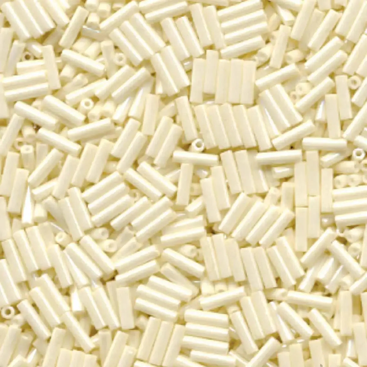 Miyuki Bugles #2 Size, 6mm, BGL2-594, Ceylon Light Yellow, 10g - The Argus Collection