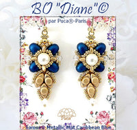 Samos Beads par Puca, New Metallic Matte, 5g & 20g