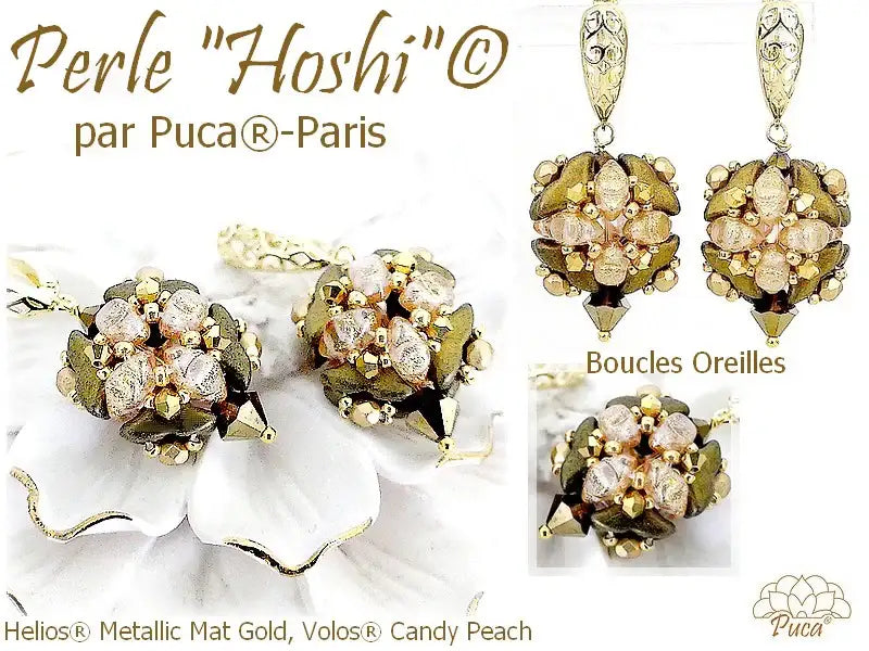 Hoshi Beaded Bead Pattern par Puca