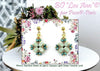 Lou Ann Earrings Pattern par Puca - The Argus Collection