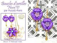 BONoraViolet_pendentifFLOWERSparPUCA - The Argus Collection