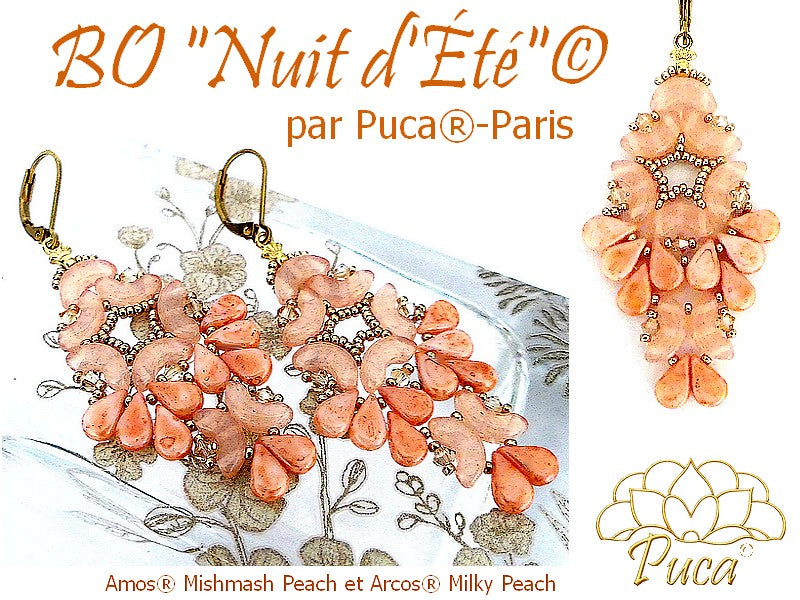 Summer Night Earrings Pattern par Puca