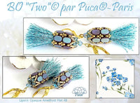 Lipsi Beads par Puca, Amethyst, 5g & 20g - The Argus Collection