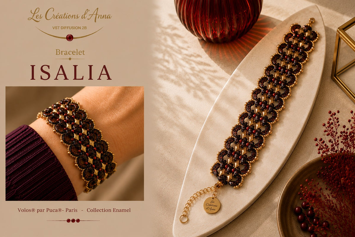 Isalia Bracelet Pattern Les Creations d' Anna