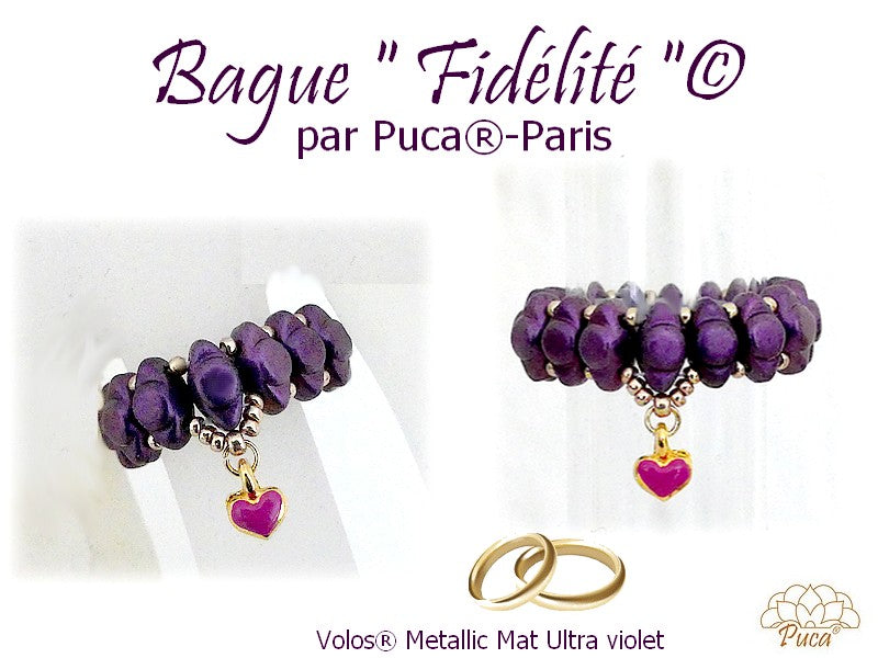 Volos par Puca Beads, New Metallic Matte Collection