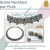 Basile Necklace Pattern par Puca - The Argus Collection