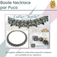 Basile Necklace Pattern par Puca - The Argus Collection