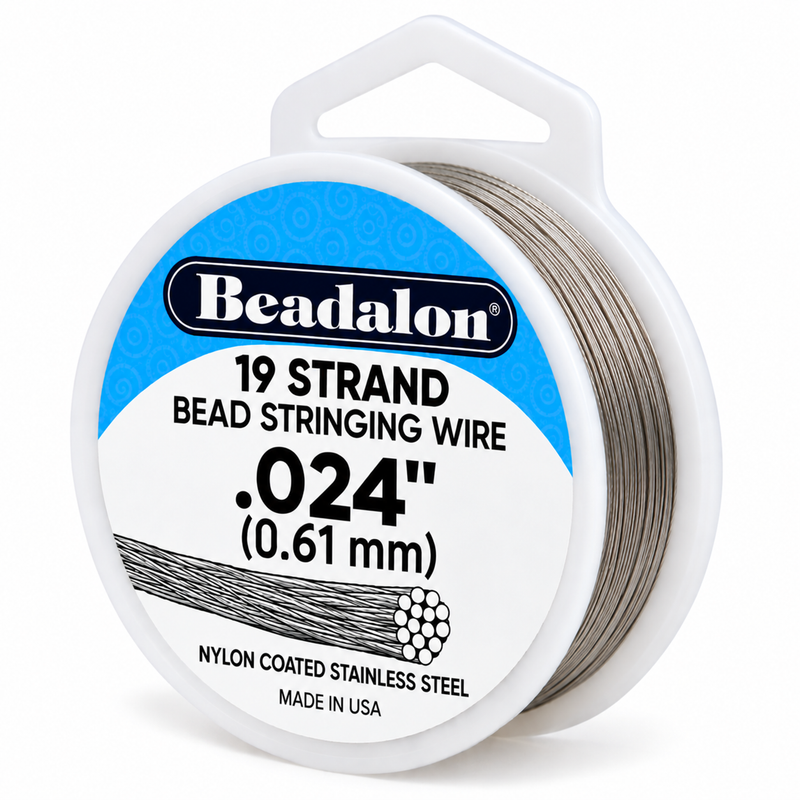 19 strand stringing wire on a spool