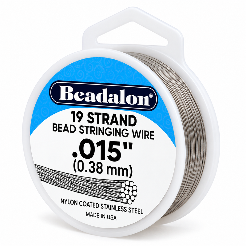 19 strand stringing wire on a spool