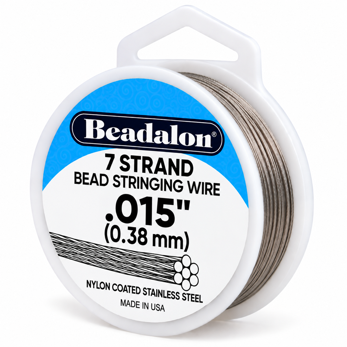 7 strand stringing wire on a spool