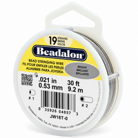 19 Strand Bead Stringing Wire – .021" (0.53mm)