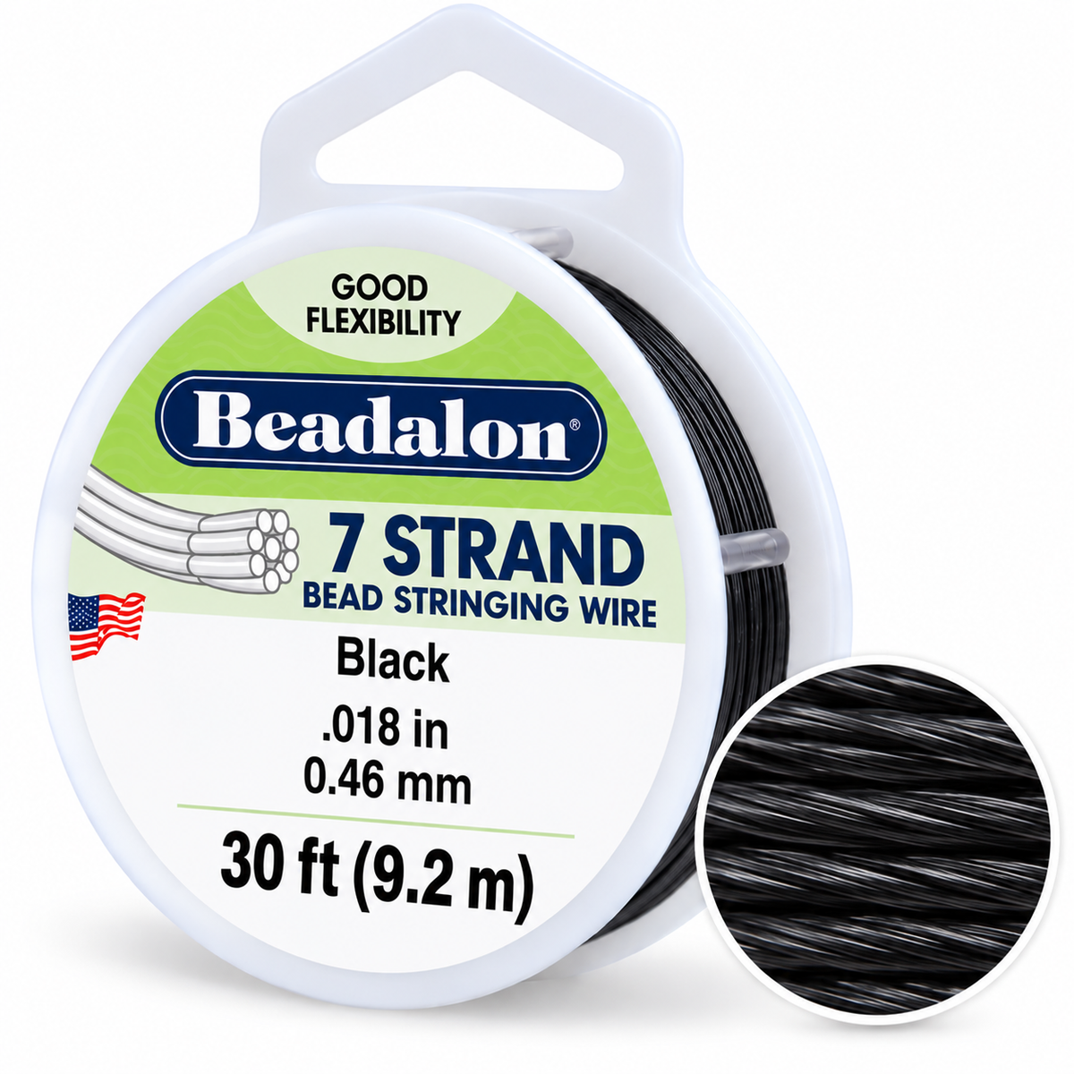 7 Strand Bead Stringing Wire – .018" (0.46mm)