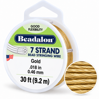 7 Strand Bead Stringing Wire – .018" (0.46mm)