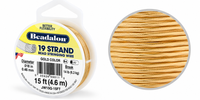 19 Strand Bead Stringing Wire – .018" (0.46mm)