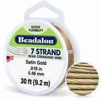 7 Strand Bead Stringing Wire – .018" (0.46mm)