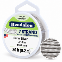 7 Strand Bead Stringing Wire – .018" (0.46mm)