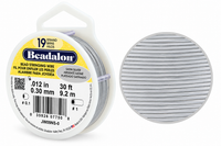 19 Strand Bead Stringing Wire – .012" (0.30mm)