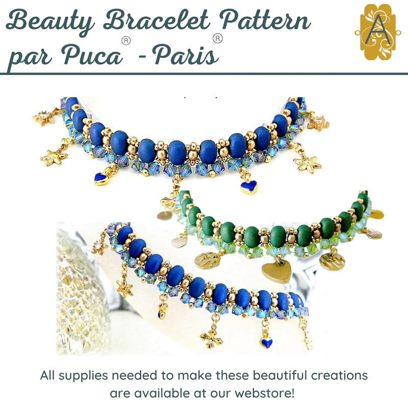 Beauty Bracelet Pattern par Puca - The Argus Collection