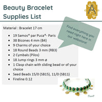 Beauty Bracelet Pattern par Puca - The Argus Collection