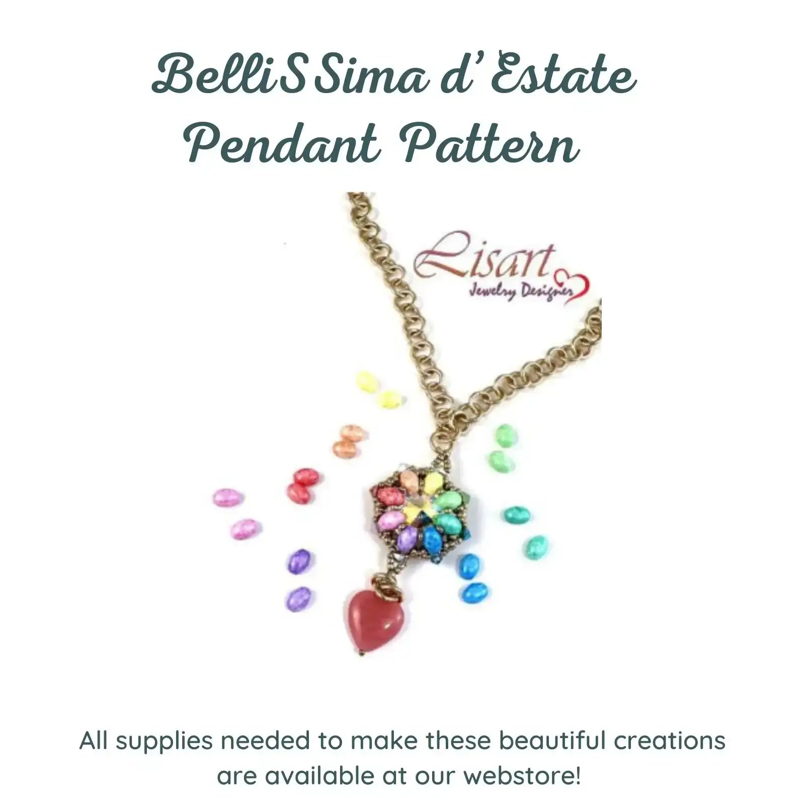 BelliSSima d’Estate Pendant Pattern - The Argus Collection