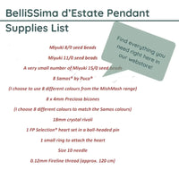 BelliSSima d’Estate Pendant Pattern - The Argus Collection