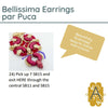 Bellissima Earrings Pattern - Easy to Follow Instructions. - The Argus Collection