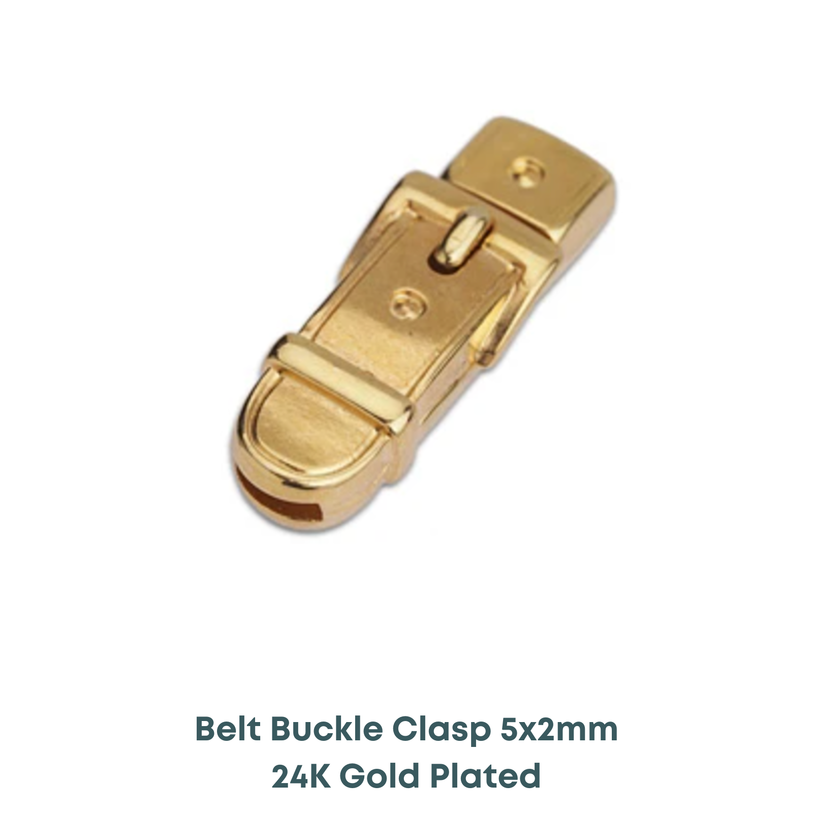 Magnetic Belt Buckle Clasp, for 5mm Flat Leather, Cork