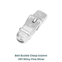 Magnetic Belt Buckle Clasp, for 5mm Flat Leather, Cork