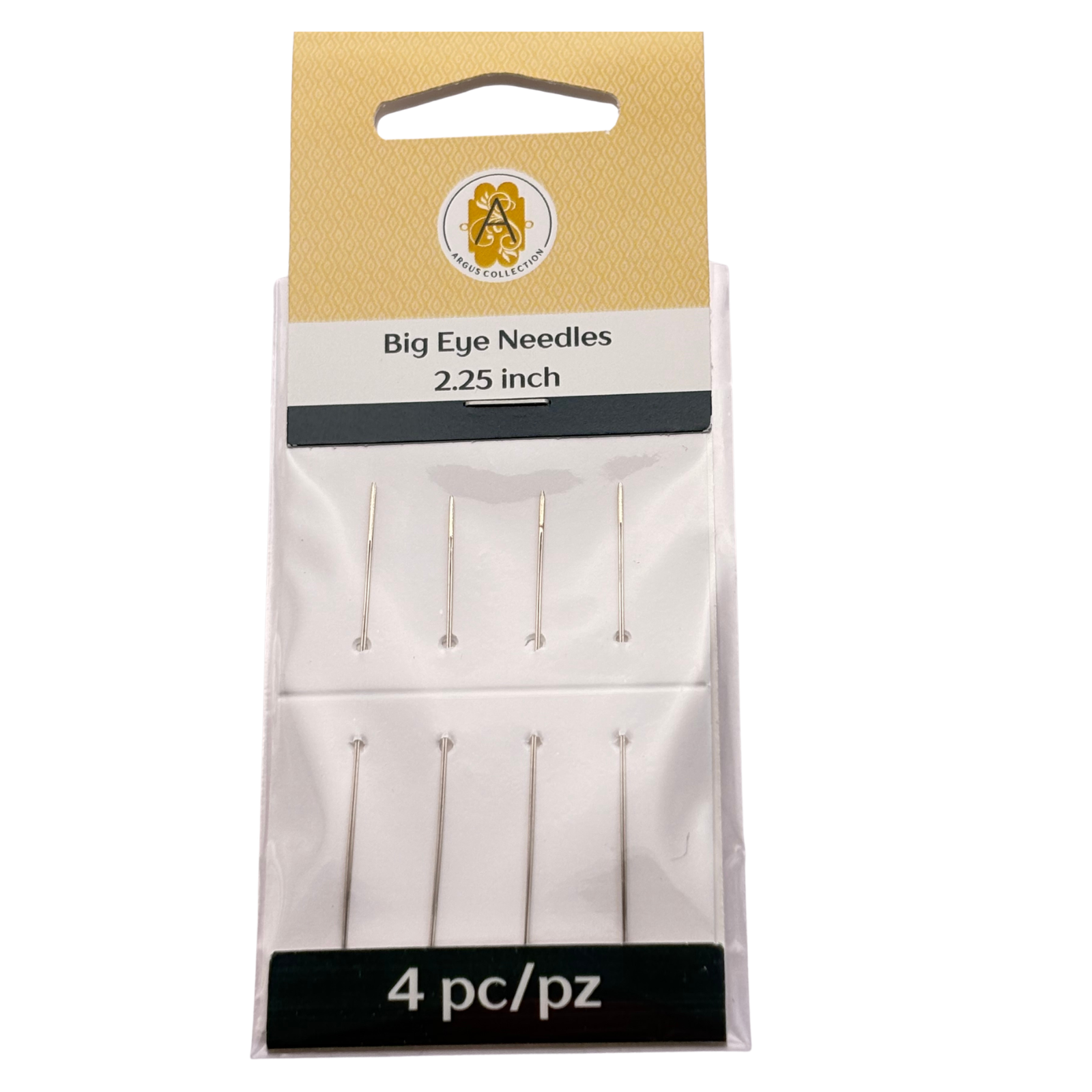 Argus Big Eye Needles, 2.25", 4-Pack