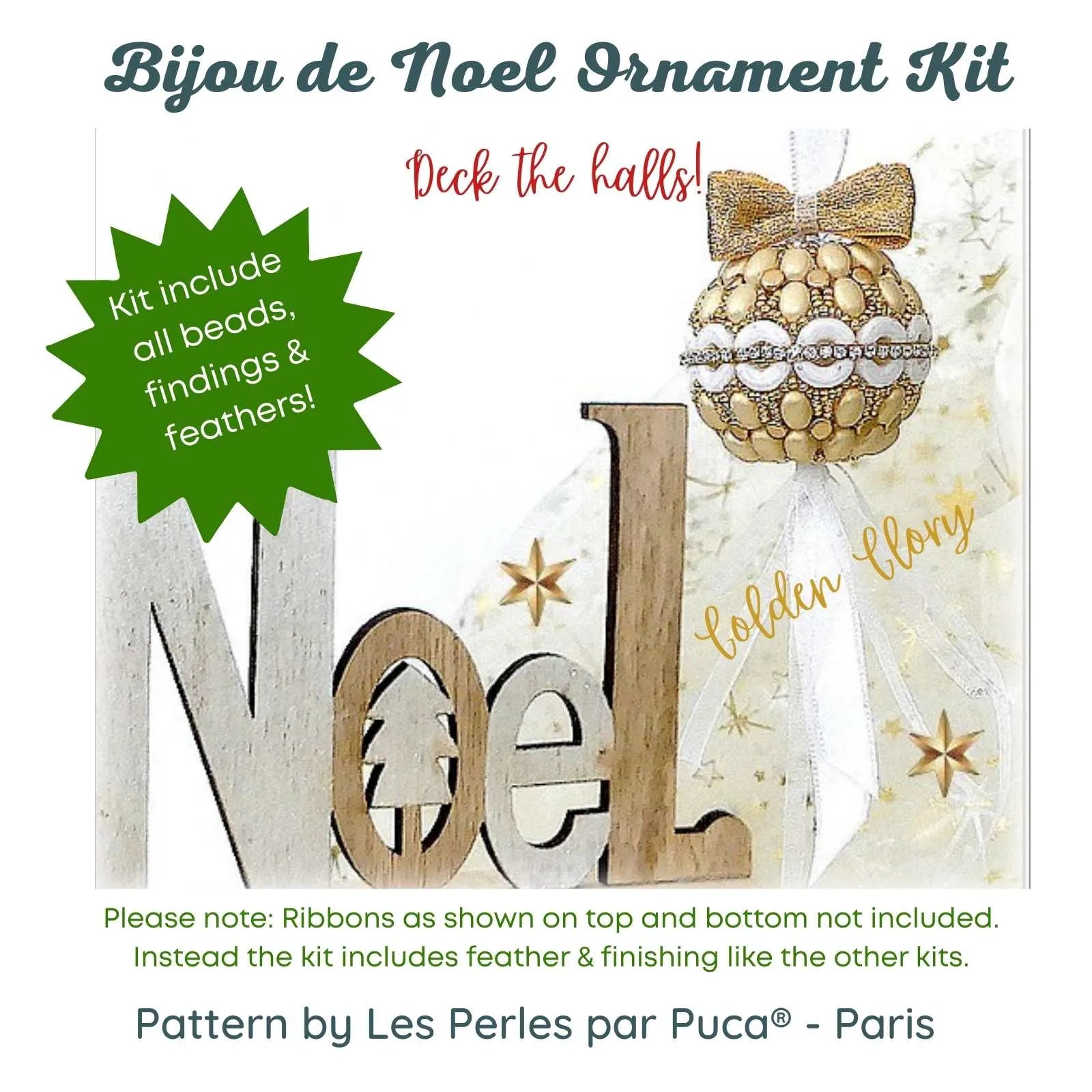 Bijou de Noel Christmas Ornament Kit - The Argus Collection