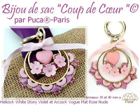 Coup de Coeur Bag Jewel Pattern par Puca - The Argus Collection