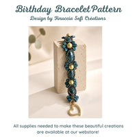 Birthday Bracelet Pattern by Finuccia Sefi Créations
