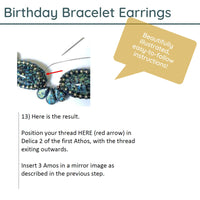 Birthday Bracelet Pattern by Finuccia Sefi Créations