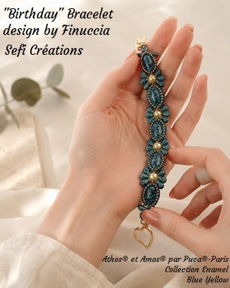 Birthday Bracelet Pattern by Finuccia Sefi Créations