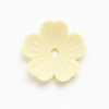 Blossom Lucite Flower Beads or Bead Caps, 10mm