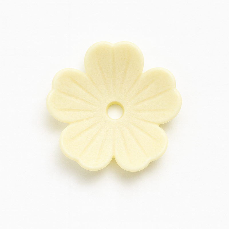 Blossom Lucite Flower Beads or Bead Caps, 10mm