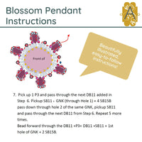 BlossomPendantInstructions - The Argus Collection