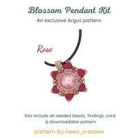 BlossomPendantKitRose - The Argus Collection